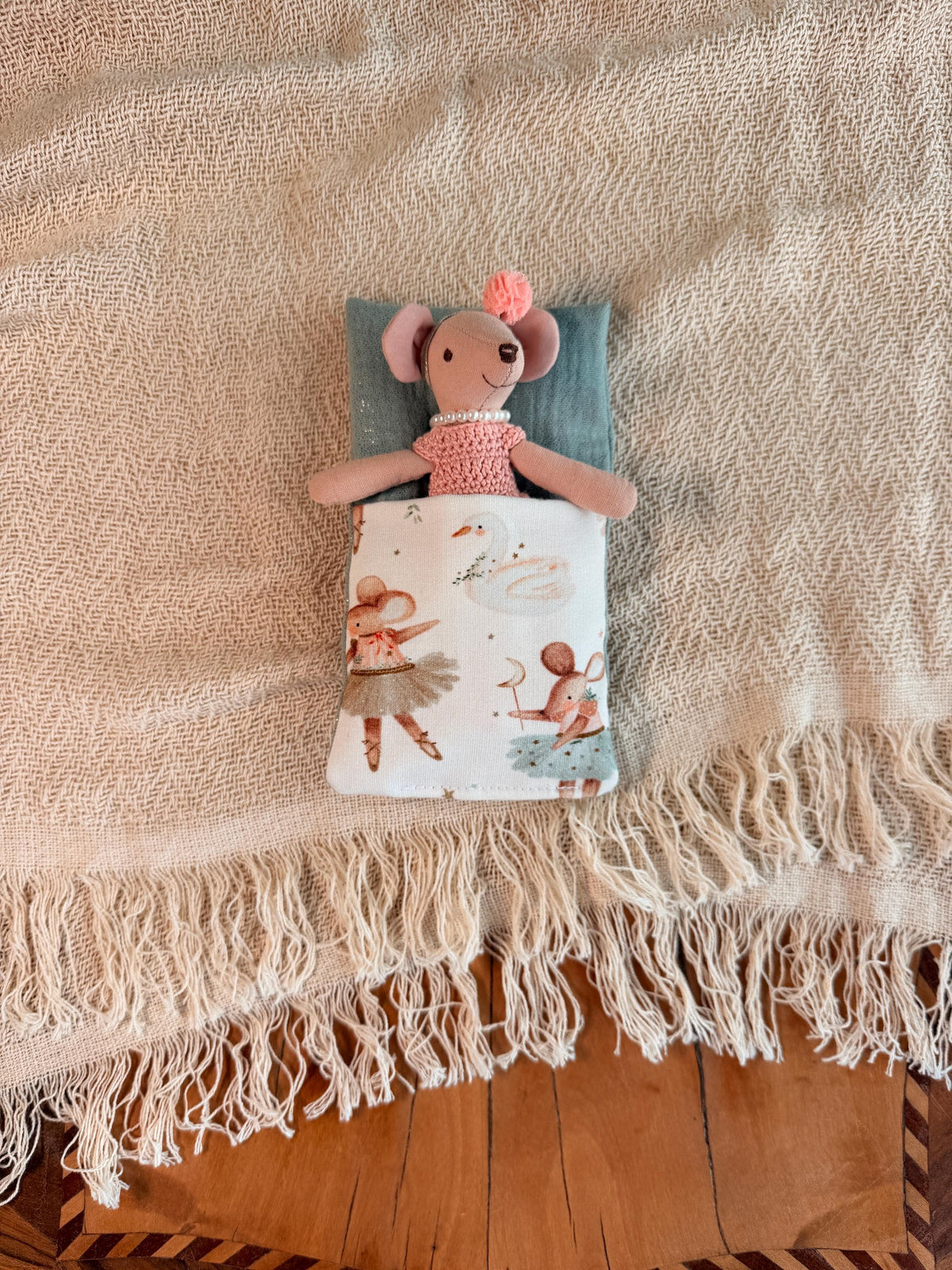 Ballerina Sleeping Bag – 1:12 Miniature Bedding – photo 8