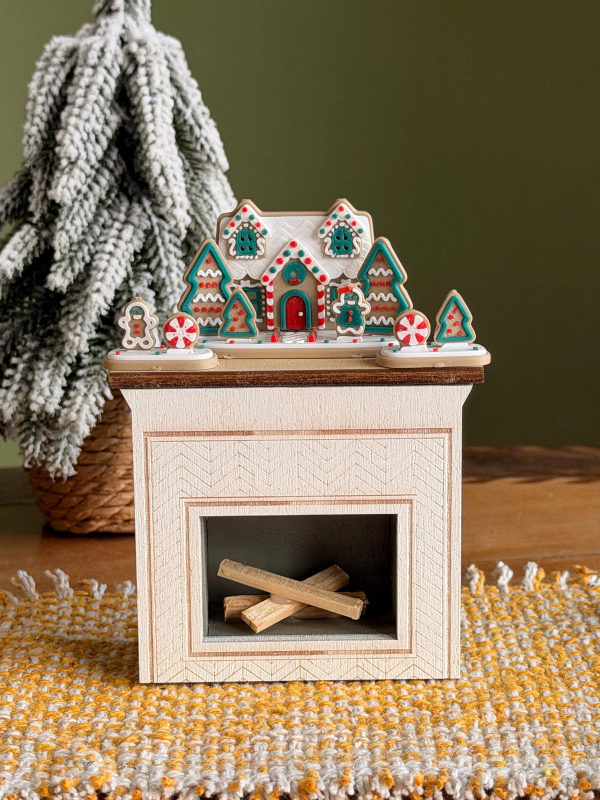Gingerbread House – Miniature Christmas Set – photo 2
