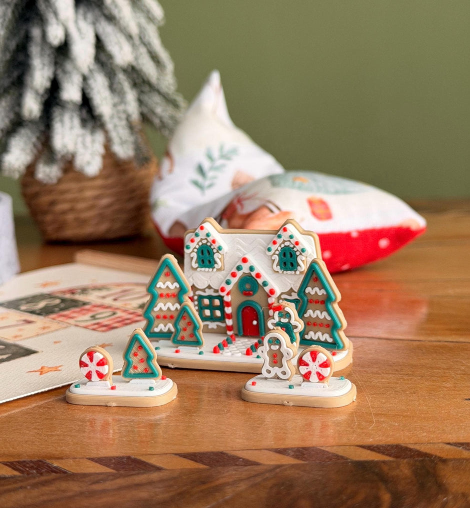 Gingerbread House – Miniature Christmas Set – photo 3