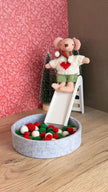 Christmas Slide Set – Miniature Slide with Pom-Pom Ball Pit – photo 7