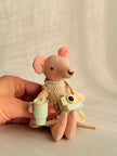 Ballerina Mouse – Fabric Doll, 13 cm – photo 6