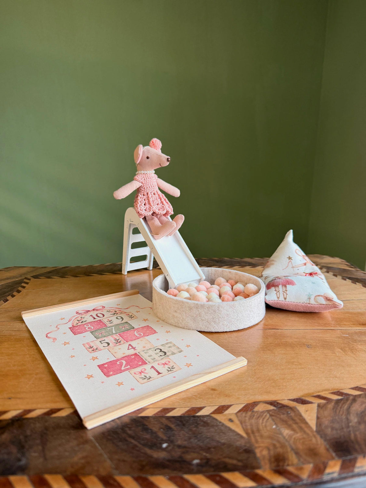 Dollhouse Playground Set – Blush Pink – photo 6