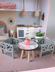 Pastel Bloom – Medium Suitcase Dollhouse– Medium Suitcase Dollhouse